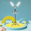 Foldable Live Streaming Light Supplement Light Half Month LED Mobile Phone Live Streaming Bracket view 4