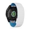 CYSUE For Fenix 8X Bands Fenix 7X Sport 22mm 26mm Watch Strap For Garmin Fenix 7/Fenix 6/Fenix 5/Fenix 6X Pro/Fenix 3/HR/Descent MK1/D2 Delta PX/D2 WatchBands(White and blue,22mm) view 1
