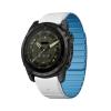 CYSUE For Fenix 8X Bands Fenix 7X Sport 22mm 26mm Watch Strap For Garmin Fenix 7/Fenix 6/Fenix 5/Fenix 6X Pro/Fenix 3/HR/Descent MK1/D2 Delta PX/D2 WatchBands(White and blue,22mm) view 2