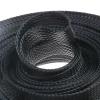 10M 10mm Black Insulation Tight Nylon PET High Density Braided Cable Sleeve Wire Gland Cables Protection view 3