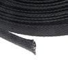10M 10mm Black Insulation Tight Nylon PET High Density Braided Cable Sleeve Wire Gland Cables Protection view 4