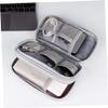 jojofuny Travel Cable Organizer Organizer Case Headphone Box Protective Cover Charger Case Gray view 3