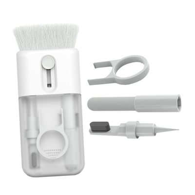 Abaodam 1set Multipurpose Headphone Cleaning Kit Headset Cleaner and Brush Tool for Earphones Mobile and Computer Maintenance