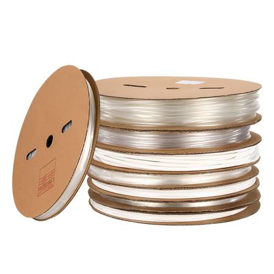 10m Clear Heat Shrinkable Tubing Sleeving Wrap Wire kits 2:1 Cable Insulated Polyolefin Transparent Heat Shrink Tube 1-50mm - (Inside Diameter: 1mm, Length: 10M)