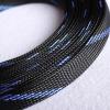 1-10M 3-50mm Black-blue Cable Sleeves Snakeskin Mesh Wire PET Expandable Insulation Sheathing Braided Pipe Protect Nylon Tight - (Color: 1Meter, Inside Diameter: 6mm) view 1