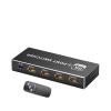 D3LX0Z1 HDMI Switcher 4K 144Hz HDR 3D Video Splitter 3/4/5 in 1 Out for PS*4/5 Ma*cbook Pro Game Console Switch Share 1 Monitor TV(5 in 1 Out) view 1