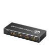 D3LX0Z1 HDMI Switcher 4K 144Hz HDR 3D Video Splitter 3/4/5 in 1 Out for PS*4/5 Ma*cbook Pro Game Console Switch Share 1 Monitor TV(5 in 1 Out) view 3
