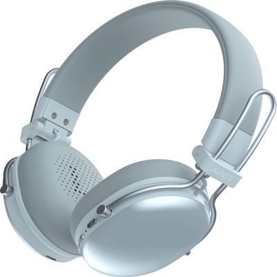 AVIOT WA-Q1 Noise-Canceling Wireless Headphones | On-Ear Headphones, 55-Hour Playback, Fast Charging, Drivers, Stylish Design, Lightweight, Comfortable Fit, Compact Foldable Design (BL)
