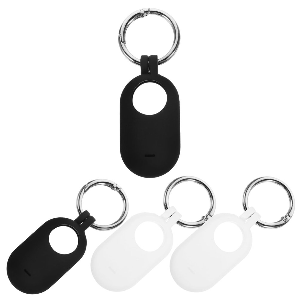 Mikikit 4pcs Silicone Protective Cover for Soft Scratch Tracer Sleeve Lightweight Design Precise Cutouts Compatible Tag