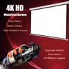 72 Inch Motorized Projector Screen 4:3 16:9 Projection Screen Adjustable with Remote Control Indoor/Outdoor HD Movie Screen, Wall/Ceiling Mounted, Perfect for Home Office Theater TV(72inch(16:9)) view 4
