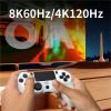 D3LX0Z1 HDMI Switch 8K 60Hz 4K 120Hz HDMI-Compatible Switcher 2 in 1 Out with Remoter Control Converter for Xb*ox P*S5 Monitors TV(EU Plug) view 3
