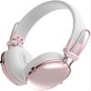AVIOT WA-Q1 Noise-Canceling Wireless Headphones | On-Ear Headphones, 55-Hour Playback, Fast Charging, Drivers, Stylish Design, Lightweight, Comfortable Fit, Compact Foldable Design (Pink) view 1