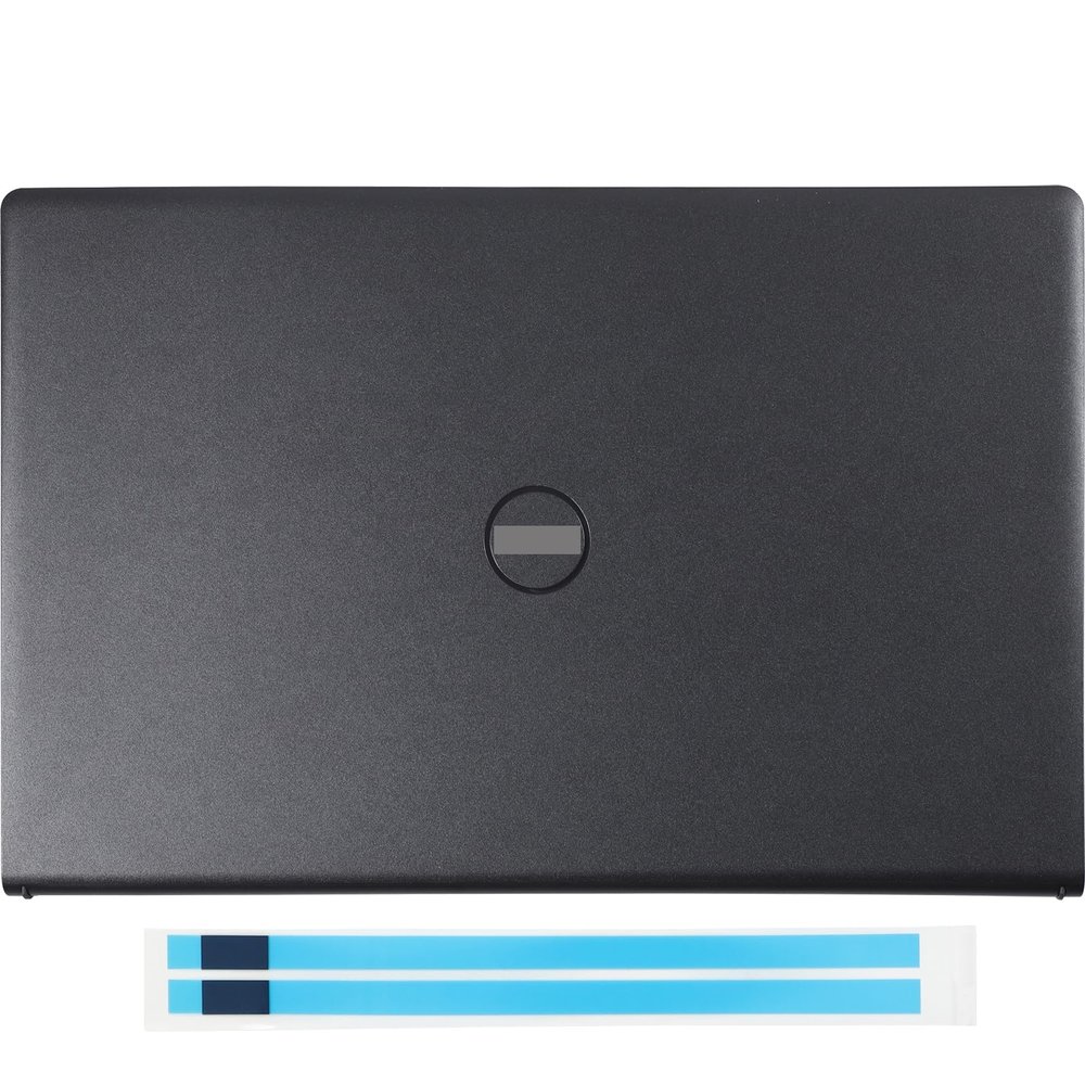 00WPN8 LCD Back Cover Top Case Rear Lid Replacement for DELL Inspiron 15 3510 3511 3515 3520 3525 Series Laptop, 0WPN8 AP3LE000901 0VW3NO Black with Two Adhesive Strips