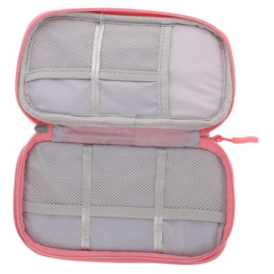 CAXUSD Electronic Organizer Pouch for Travel Compact Cable Storage Case Multi-partition Design for Cords and Accessories Lightweight and for Business Trips and Vacations