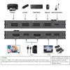 L6AS0F7 8K KVM HDMI Switch 2 Ports,KCE*VE USB 3.0 KVM Switcher Box,Support 8K@60Hz 4K@120Hz for 2 Computers Share Mouse Keyboard Monitor view 3