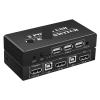Y0S3QZ1 KVM Switch 2X1 Display Switcher Cable Displayport Extended Display 2 PC Or Laptop Share Keyboard Mouse Printer Monitors(ADD EU Plug) view 2