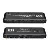 Y0S3QZ1 2 in 2 Out MST KVM Switch Matrix 4K 60Hz HDMI-compatible2.0 USB 3.0 Hub Docking Station Dock PC Share Keyboard Printer Mouse(2x2 KVM Switch) view 1