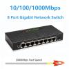 YI53ZX0 5 8 Port 1000Mbps Gigabit Network Switch Ethernet Smart Switcher High Performance RJ45 Hub Internet Splitter(US 8 Port 1000Mbps) view 3