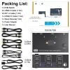 KC*EVE Triple Monitors KVM Switch 2 Displayport HDMI USB 3.0 KVM Switch 8K@60Hz 4K@144Hz 3 Monitors 2 Computers KVM with 4 USB3.0(with EU Plug) view 2