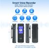 64GB Voice Recorder,AI Recording Device with Phone APP One-Touch Recording, Capacity is 1600 Hrs Voice Recorder with Playback, Audio Recorder for Lectures, Meetings, Cars, Interviews Class(64GB-APP) view 4