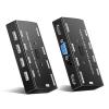 L6AS0F7 KVM Switch Hybrid VGA HDMI Two in One Out Computer Monitoring Video Recorder HDMI Shared Display Screen Keyboard Mouse view 2