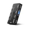 L6AS0F7 KVM Switch Hybrid VGA HDMI Two in One Out Computer Monitoring Video Recorder HDMI Shared Display Screen Keyboard Mouse view 4