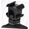 Gadpiparty 2sets Professional Hot Shoe Mount Adapter for Camera Three-Socket Design for Video Light Easy Installation Accessory for Live Streaming and Photography view 3