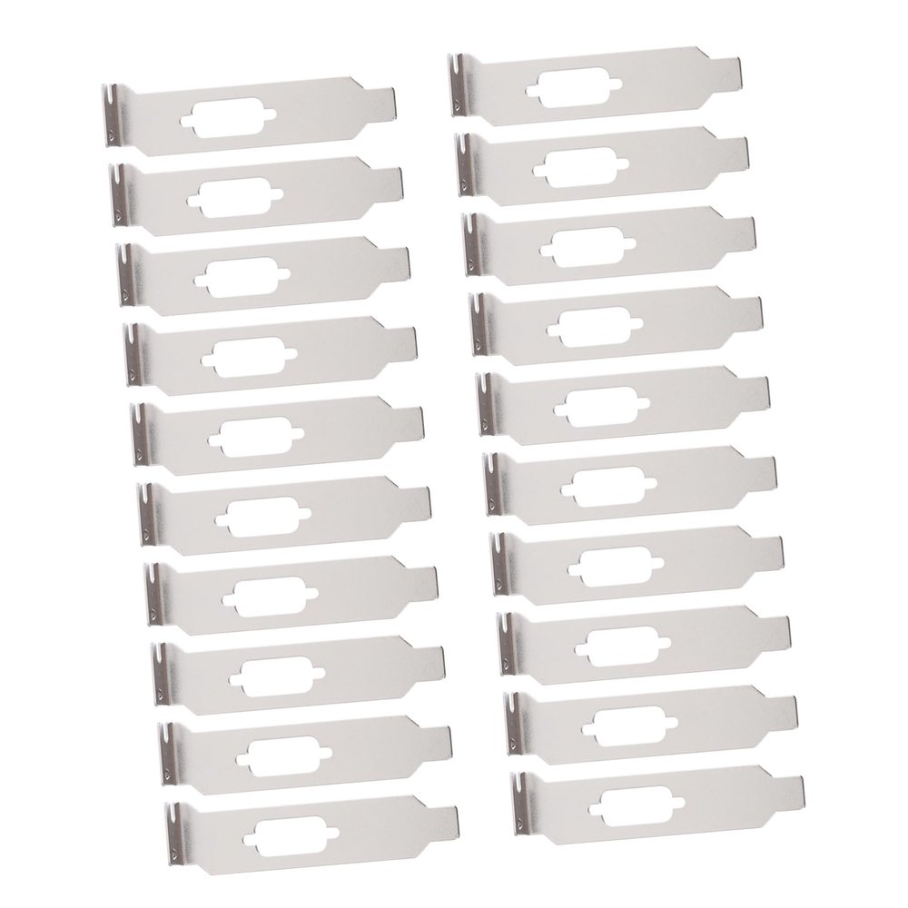 20 Pcs Steel Pci Slot Cover for Computer Case Vent