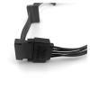 15Pin SATA/4PIN Power Supply Splitter Cable Hard Drive 1 Male to 5 Female Extension Power Cord Fit for DIY PC Sever(SATA) view 4