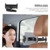 Hemobllo Headrest Tablet Holder for Car Rotatable Backseat Tablet Stand Viewing Angle Easy to Install Compatible and Phones for Road Trips view 2