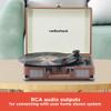 RadioShack Portable Suitcase Turntable with Bluetooth view 4