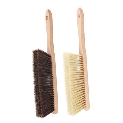 ORFOFE 2pcs Soft Bristle Dust Clean Brush for Bed and Carpet Household Cleaning Tool for Furniture and Sofa Easy to Use and Store Deep and Colors