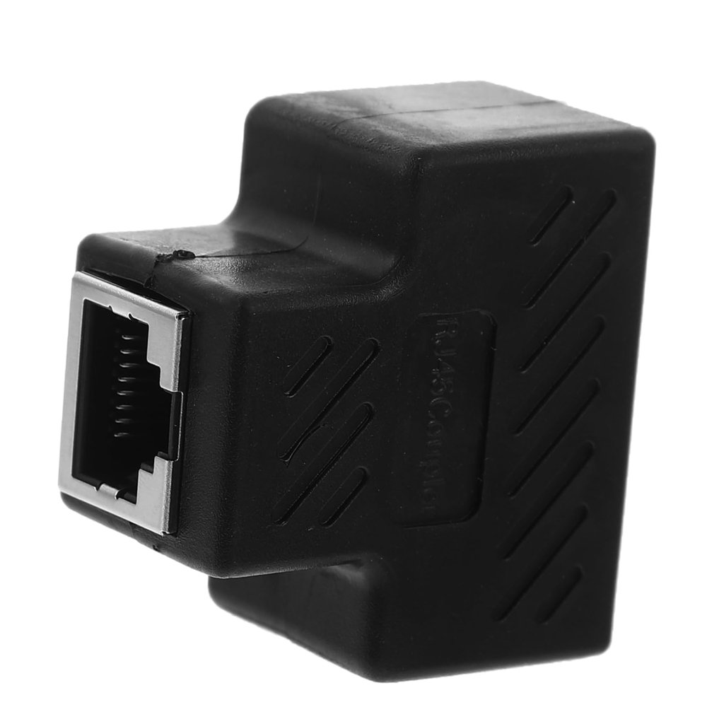 KONTONTY Ethernet Splitter Network Coupler to Ethernet Cable for Dual Device Connection Compact and Easy to Use for Networking