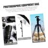 GAROZATION Outdoor Photography Equipment Bag Lightweight Oxford Fabric Tripod Pouch with Shoulder Strap for Dslr Camera Accessories and Light Stand Storage view 4