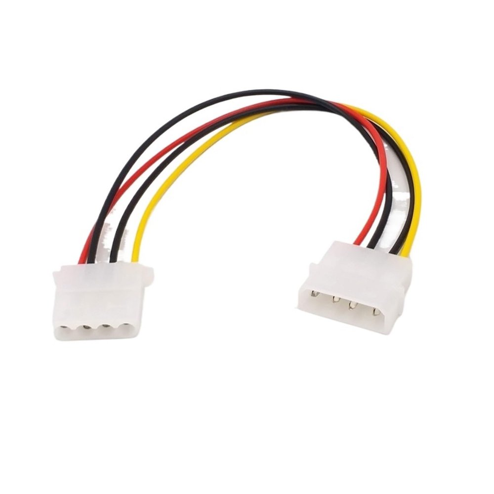 1pcs IDE 4 Pin Molex Female to 4 Pin Female Power Extension Connector Cable IDE 4 Pin Female to Female Cable 30cm(20cm,1pcs)