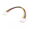 1pcs IDE 4 Pin Molex Female to 4 Pin Female Power Extension Connector Cable IDE 4 Pin Female to Female Cable 30cm(20cm,1pcs) view 2