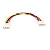 1pcs IDE 4 Pin Molex Female to 4 Pin Female Power Extension Connector Cable IDE 4 Pin Female to Female Cable 30cm(20cm,1pcs) view 4