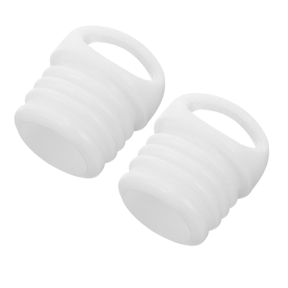 Rubber Mop Bucket Drain Outlet Plug 2pcs Leakproof Stopper