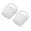 Rubber Mop Bucket Drain Outlet Plug 2pcs Leakproof Stopper view 1