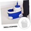 Rubber Mop Bucket Drain Outlet Plug 2pcs Leakproof Stopper view 2