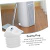 Rubber Mop Bucket Drain Outlet Plug 2pcs Leakproof Stopper view 3