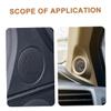 CHILDWEET 4pcs Square Speaker Grill Cover Black Mesh Protective for Audio Systems Compatible with Car and Home Speakers Decorative Subwoofer Guard view 3