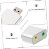 DOITOOL Wired Microphone Headset External Sound Card USB Stereo Adapter Over Ear Headphones Audio Device view 3