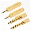 KONTONTY 4pcs Microphone Audio Adapter Trrs to Headphone Jack to Audio Interface Adapter view 1