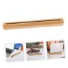 jojofuny Table Stand Wooden Stand for Desk Anti-Slip Pads Elegant Wood Gr view 3