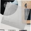 jojofuny 50pcs Vinyl Record Sleeves Outer Record Covers Self-Adhesive Vinyl Storage Cases for Display view 3