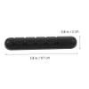 Hemobllo 2pcs Desktop Data Cable Organizer Silicone Car USB Cable Holder Cord Management Sleeves view 2
