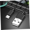 Hemobllo 2pcs Desktop Data Cable Organizer Silicone Car USB Cable Holder Cord Management Sleeves view 3