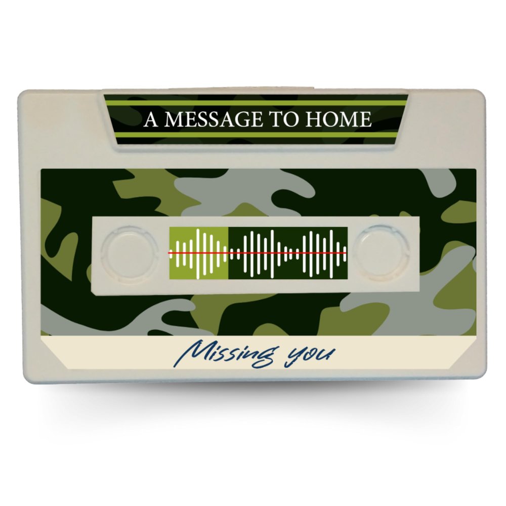 Customizable Cassette Tapes Personalize with Your Name, Record Your Voice, and Create Unique Gifts! Perfect for Keepsakes, Music, or Special Occasions (Military Deployment Edition)