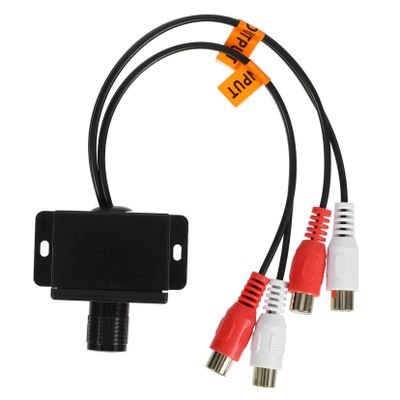 Mikinona Car Audio Volume Controller Amplifier Level Regulator for Enhanced Sound Clarity and Immersive Listening Experience Vehicles